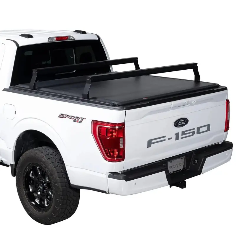 Putco Venture Tec Quick Rack 2 – Adjustable Roof Rack For Full-Size Trucks (17–26 Ft Beds, 6'9" Crossbar Length) 1