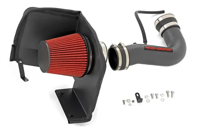 Rough Country Cold Air Intake Kit – Compatible With 4.8L, 5.3L, And 6.0L Gm Truck Engines (No Pre-Filter Bag Included) 1