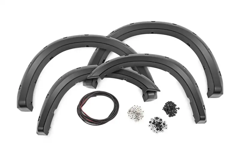 Rough Country Gloss Black Pocket Fender Flares – Part F-D10917A-Rcgb 1