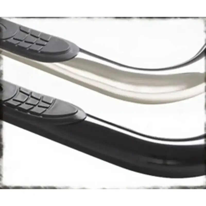 Smittybilt Cn1930-S4B Sure Steps Side Bars – Gloss Black, 3-Inch Diameter, Full-Length Coverage 1
