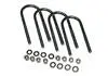 Superlift U-Bolt Pack – 4-Pack, 1/2" X 3-5/8" Round U-Bolts With Mounting Hardware 1