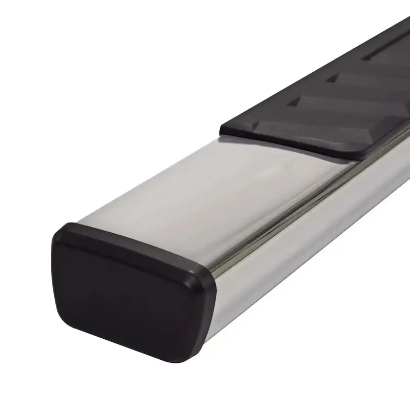 Trailfx 4" Stainless Steel Trapezoid Running Boards – Crew Cab Fit 1