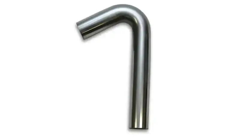 Vibrant 2.375-Inch Od T304 Stainless Steel 120° Mandrel Bent Tube – 4X12 Inch Legs, 3.5-Inch Centerline Radius 1