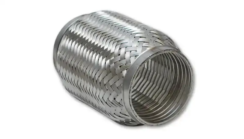 Vibrant 2-Inch Turbo Flex Coupling With Interlock Liner – 4-Inch Length, Stainless Steel 1