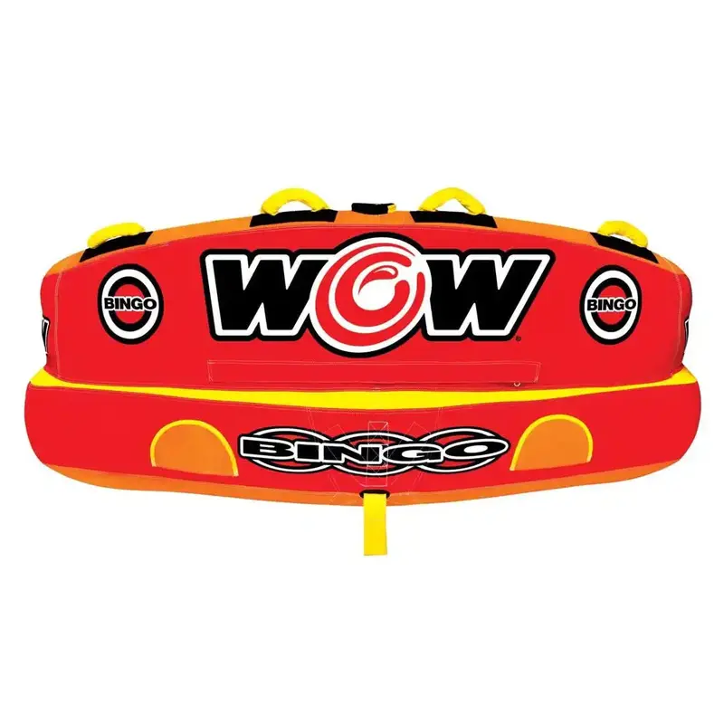 World Of Watersports Multi-Color Towable Inflatable Tube – Model 14-1060 1